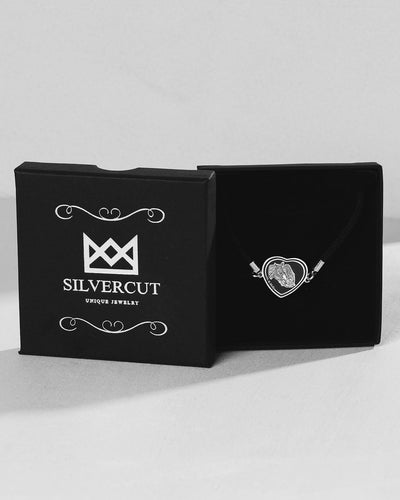 Bracelet en Coeur noir
