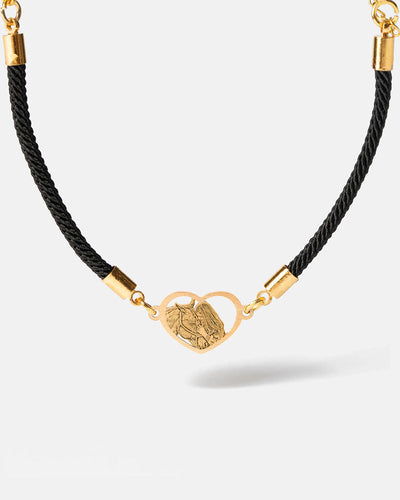 Bracelet Creusé en Coeur