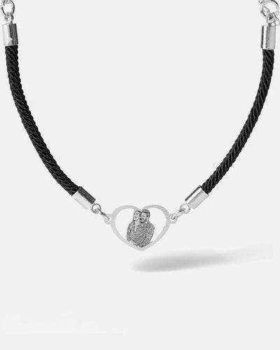 Bracelet Creusé en Coeur
