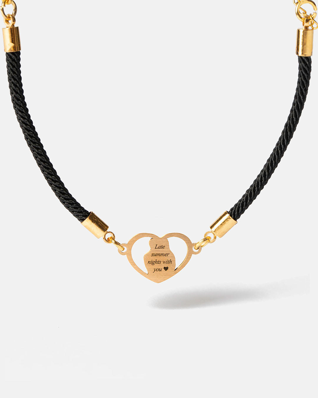 Bracelet Creusé en Coeur