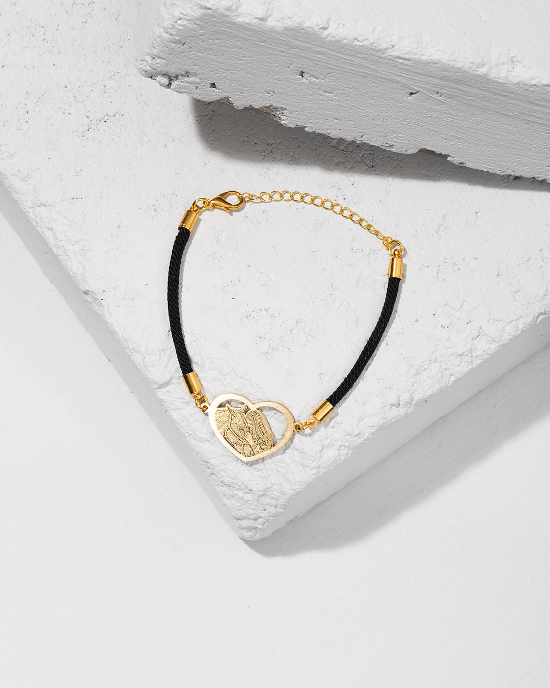 Bracelet Creusé en Coeur