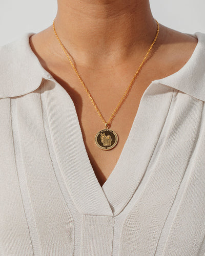 Collier Médaillon